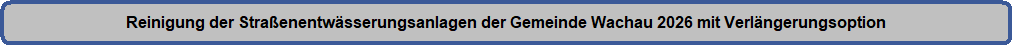 Straenentwsserung Wachau